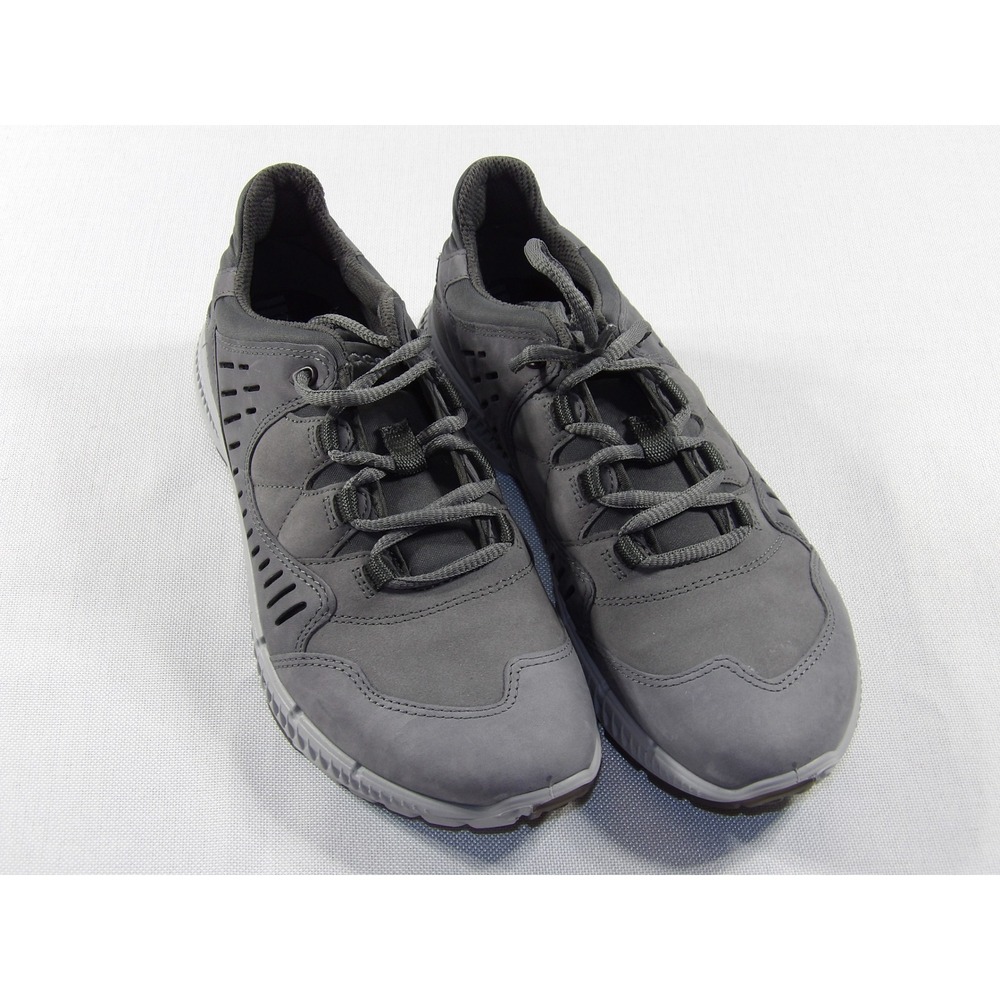 ECCO Biom Omni-Quest Sneakers Women 38 Grey Excellent Nubuck Leather  Shoes